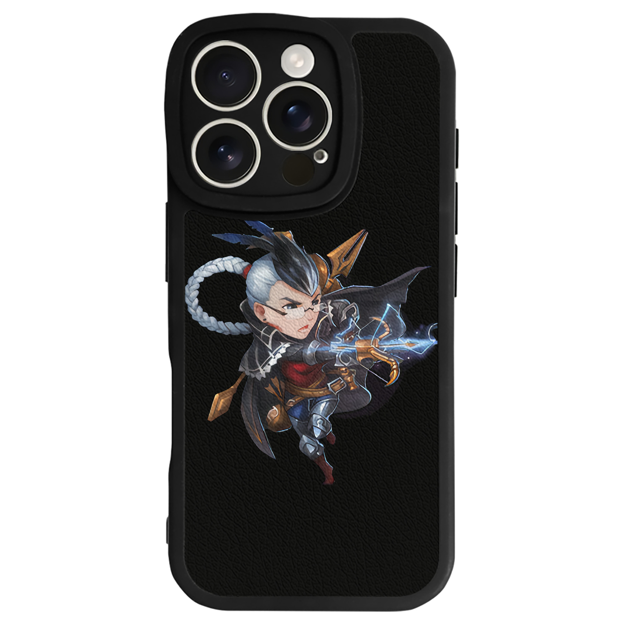 リーグ・オブ・レジェンド League of Legends LOL 【iPhone 16シリーズ対応】シリコンスマホケース（レザー調） 材質：シリコン